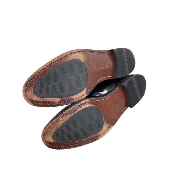 Florsheim Mens Black Cap Toe Oxford Dress Shoes Size 12D SKU 7474 - Picture 9 of 11